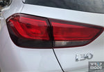 Hyundai i30 2018-2021 Taillight Indicator Overlay - Before After